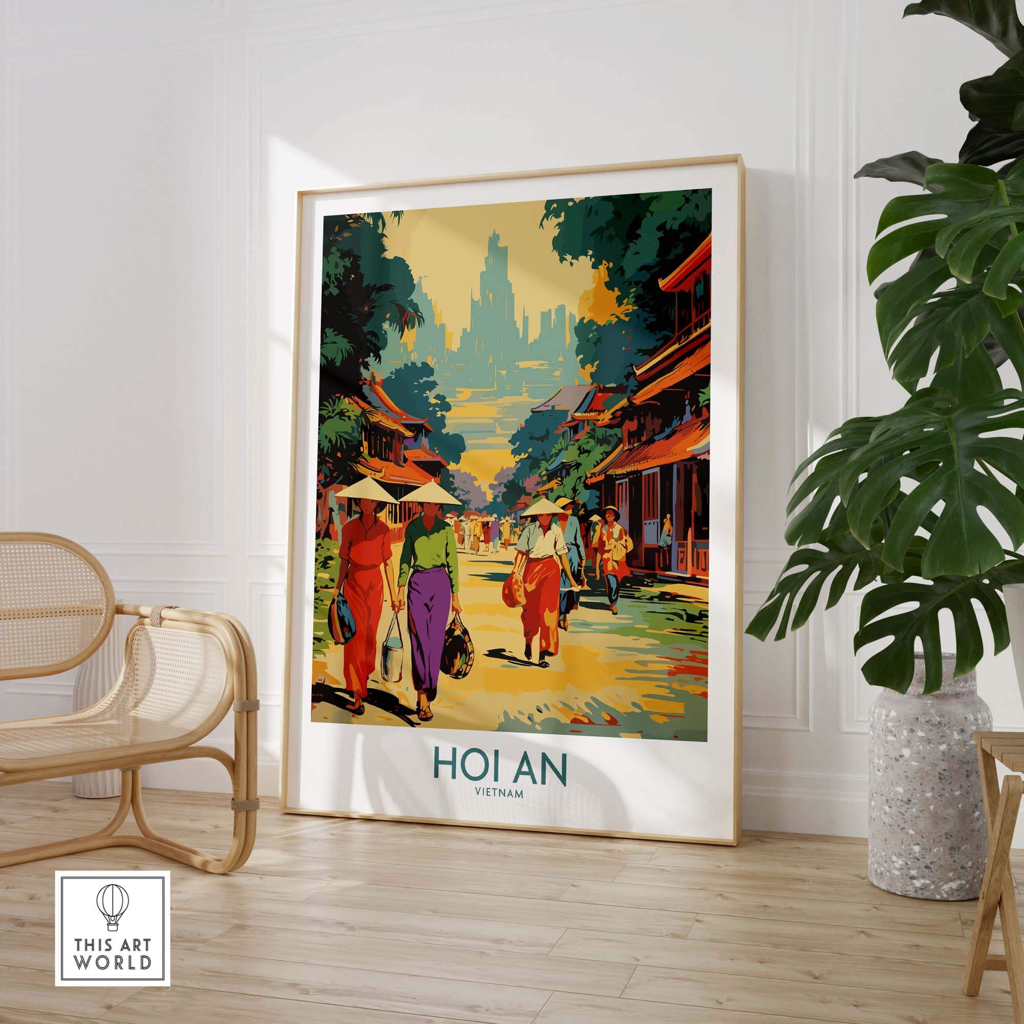 Hoi An Print part of our best collection or travel posters and prints - This Art World