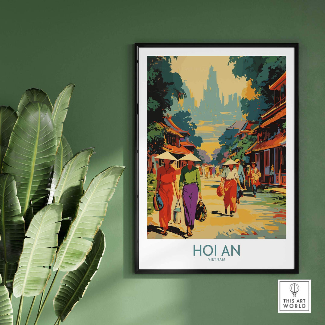 Hoi An Print part of our best collection or travel posters and prints - This Art World