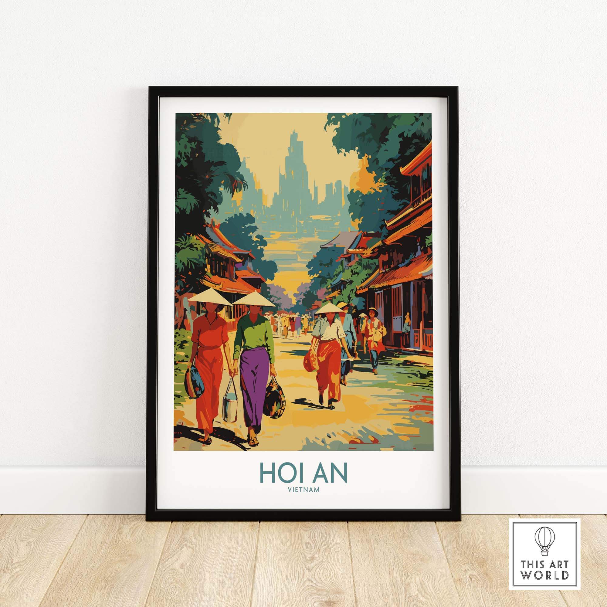 Hoi An Print part of our best collection or travel posters and prints - This Art World