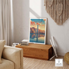 Hong Kong City Print part of our best collection or travel posters and prints - This Art World