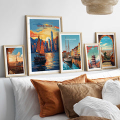 Hong Kong Wall Art part of our best collection or travel posters and prints - This Art World