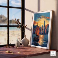 Hong Kong Wall Art part of our best collection or travel posters and prints - This Art World
