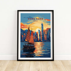 Hong Kong Wall Art part of our best collection or travel posters and prints - This Art World