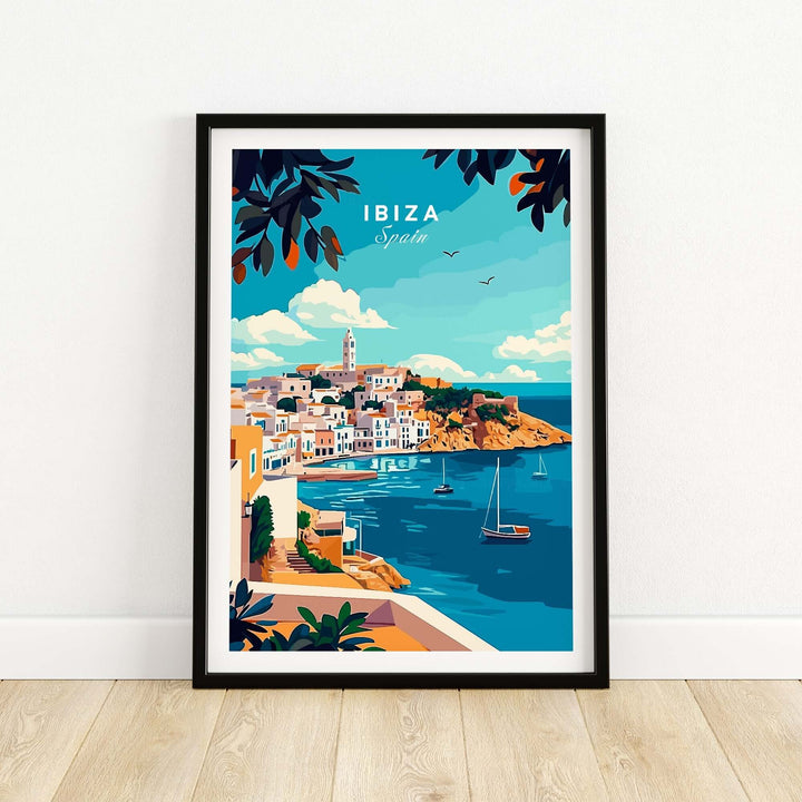 Ibiza Travel Print