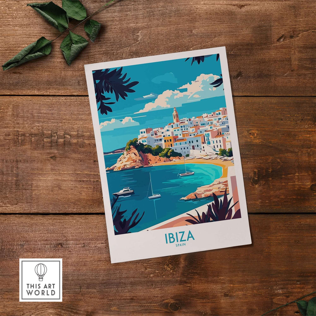 Ibiza Wall Art Print