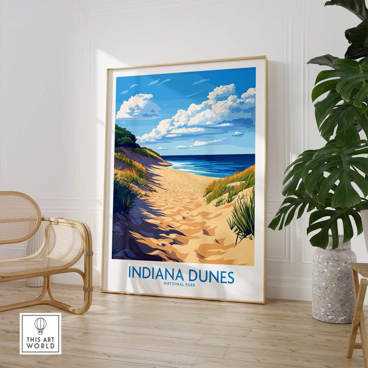 Indiana Dunes Poster National Park