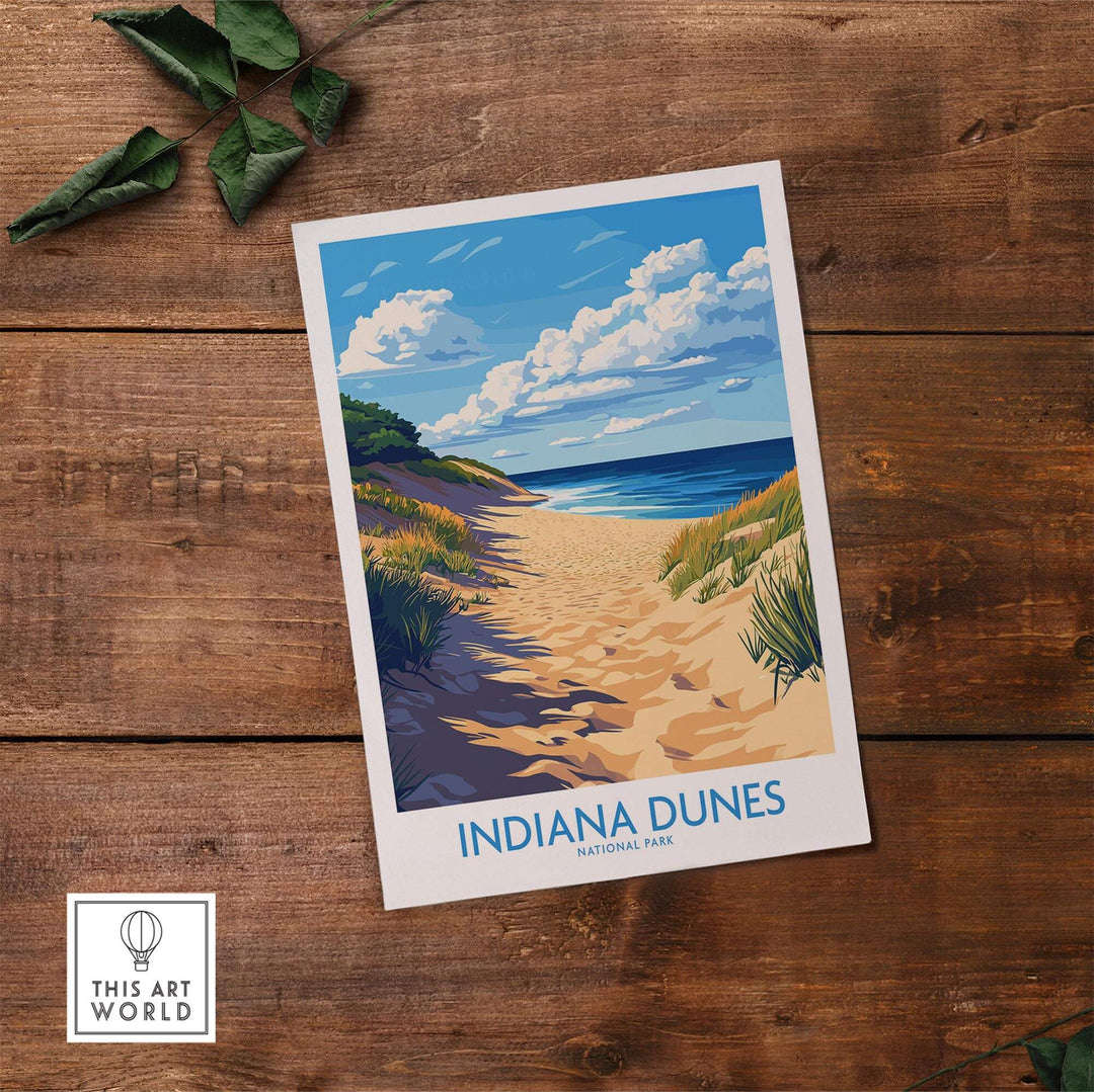 Indiana Dunes Poster National Park