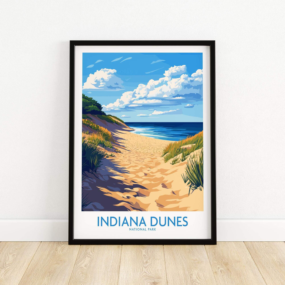 Indiana Dunes Poster National Park