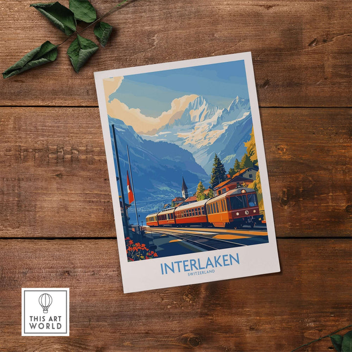 Interlaken Wall Art Print