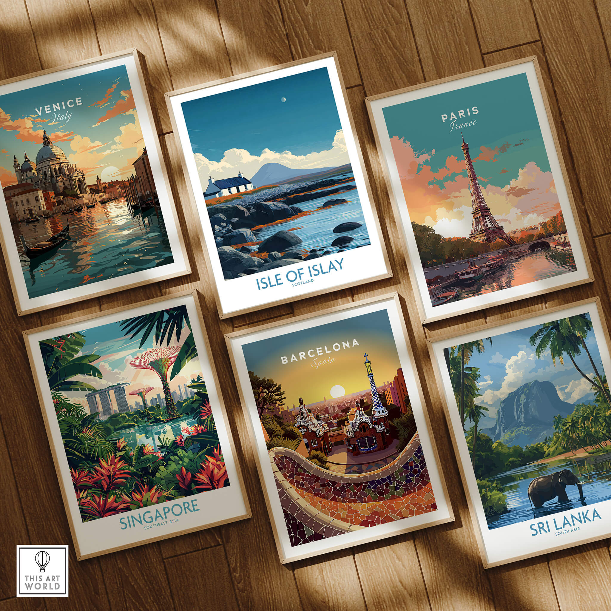 Isle of Islay Scotland Poster | Remote Scottish Coastal Scene Canvas Print featured among travel destination posters.