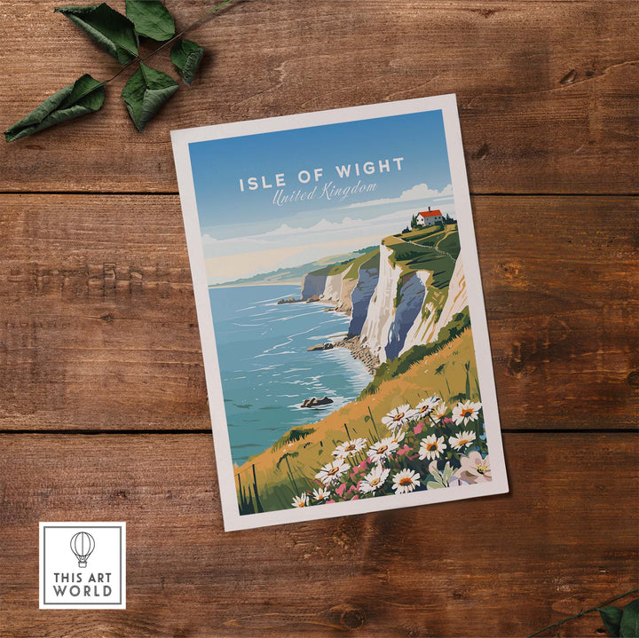 Isle of Wight Poster part of our best collection or travel posters and prints - This Art World