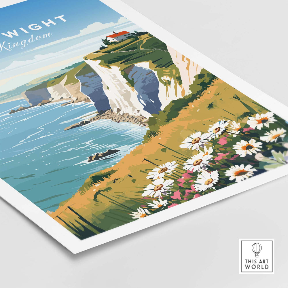 Isle of Wight Poster part of our best collection or travel posters and prints - This Art World