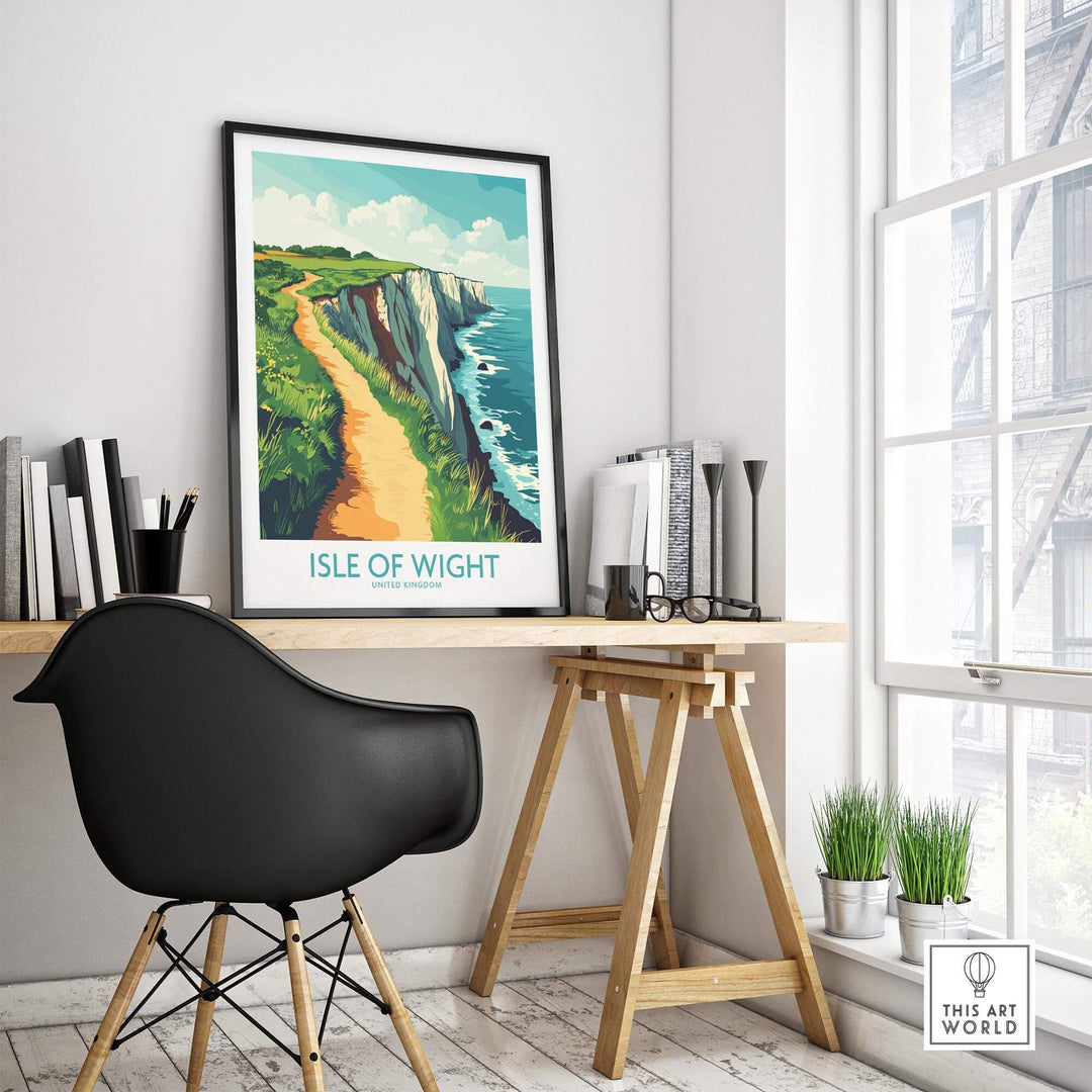 Isle of Wight Wall Art Print