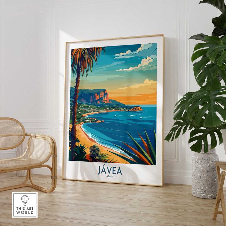 Javea Spain Poster-This Art World