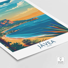 Javea Spain Poster-This Art World
