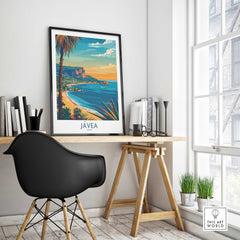 Javea Spain Poster-This Art World