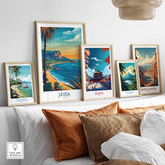 Javea Spain Poster-This Art World