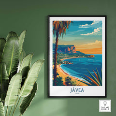Javea Spain Poster-This Art World