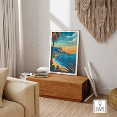 Javea Travel Print Spain-This Art World