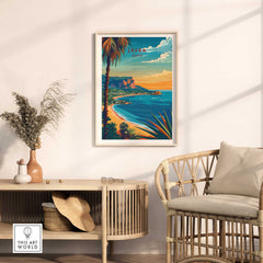 Javea Travel Print Spain-This Art World