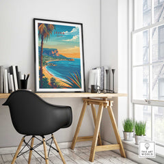 Javea Travel Print Spain-This Art World