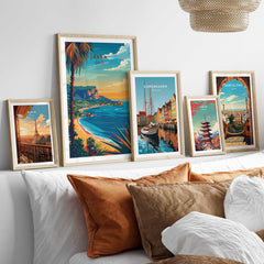 Javea Travel Print Spain-This Art World