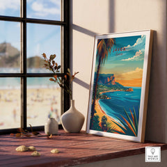 Javea Travel Print Spain-This Art World