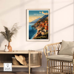 Kefalonia Print part of our best collection or travel posters and prints - This Art World