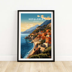 Kefalonia Print part of our best collection or travel posters and prints - This Art World