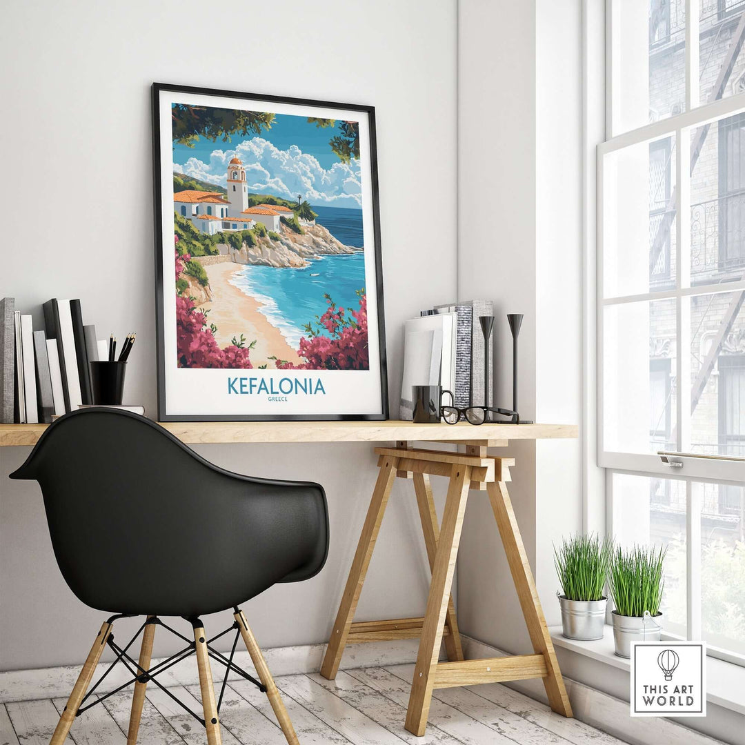 Kefalonia Wall Art Poster