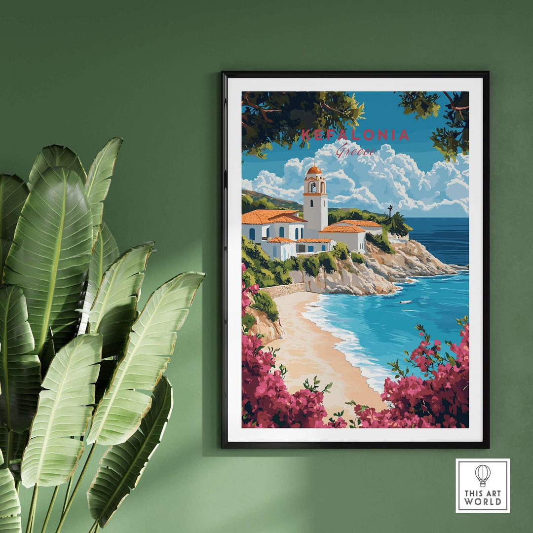 Kefalonia Wall Art Print