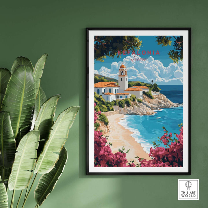 Kefalonia Wall Art Print