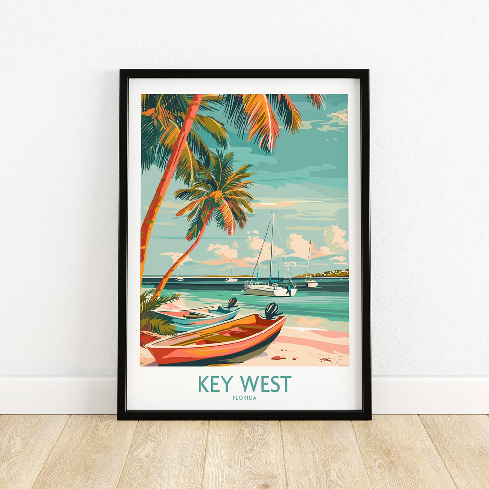 Key West Florida Poster-This Art World