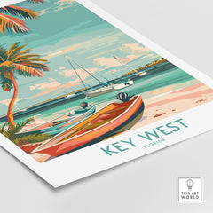 Key West Florida Poster-This Art World