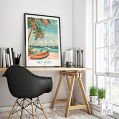 Key West Florida Poster-This Art World
