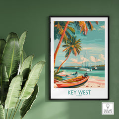 Key West Florida Poster-This Art World