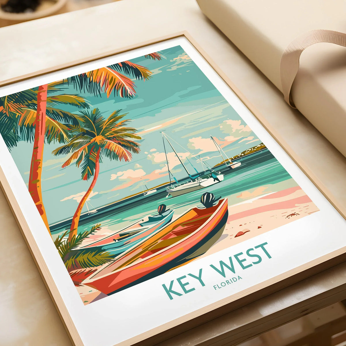 Key West Florida Poster-This Art World