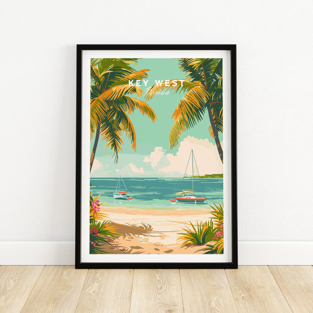 Key West Travel Poster-This Art World