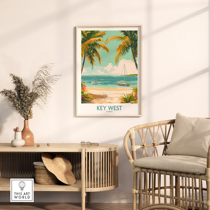 Key West Travel Print-This Art World
