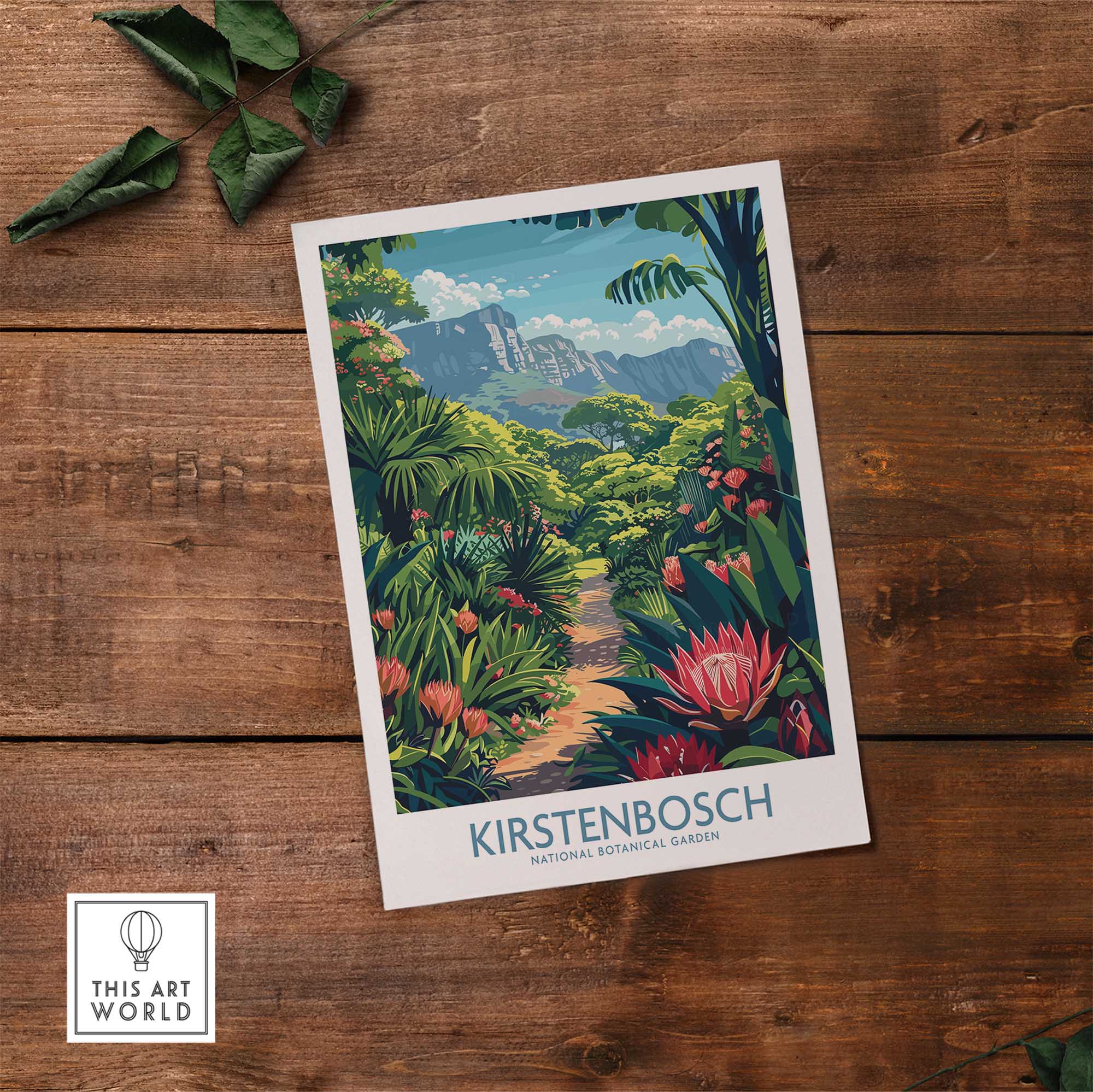 Kirstenbosch Art Print-This Art World