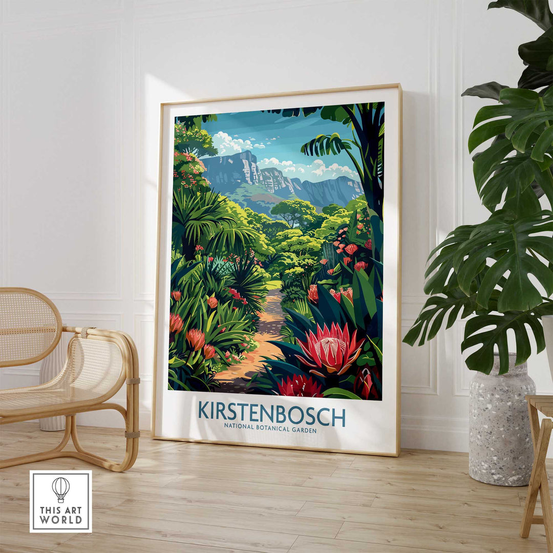 Kirstenbosch Art Print-This Art World