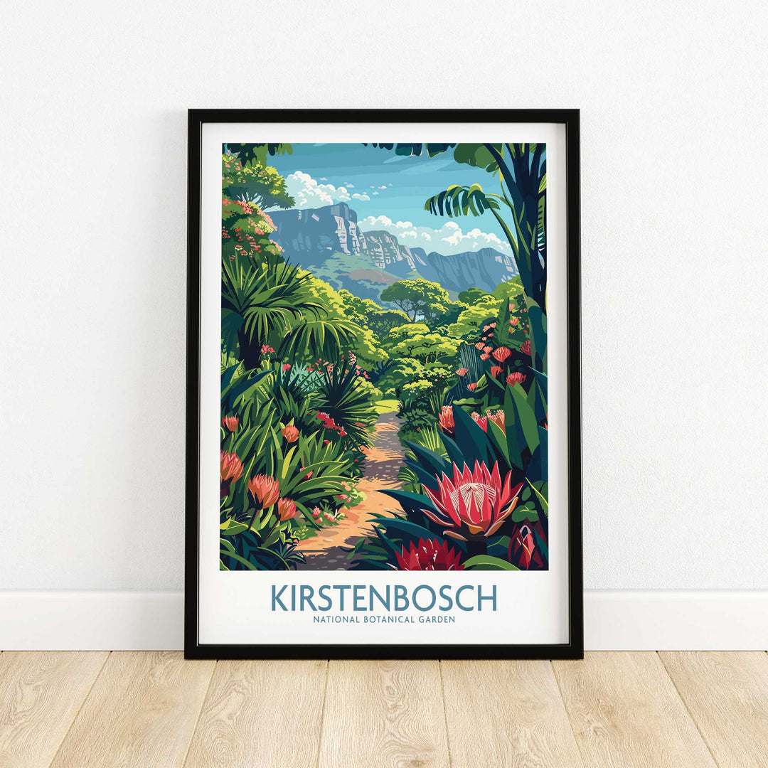 Kirstenbosch Art Print-This Art World