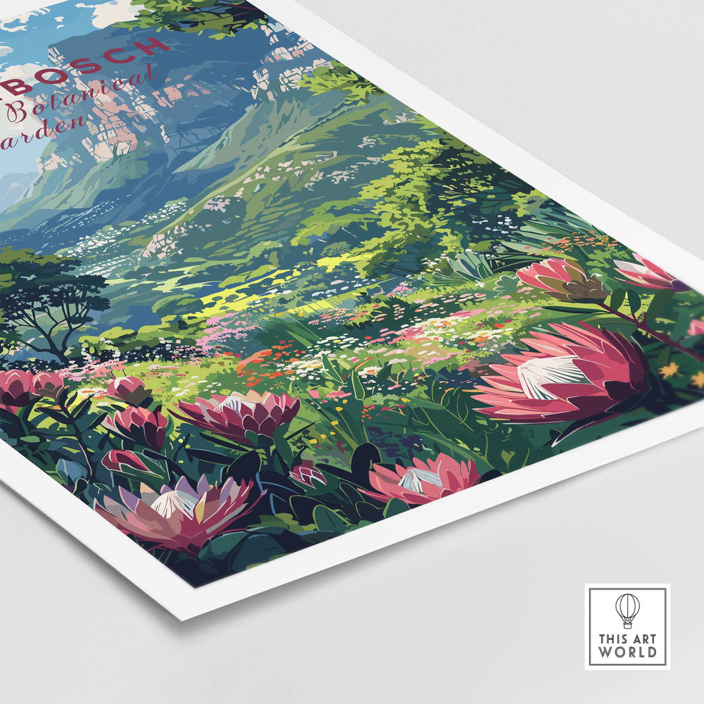 Kirstenbosch Botanical Gardens Print-This Art World