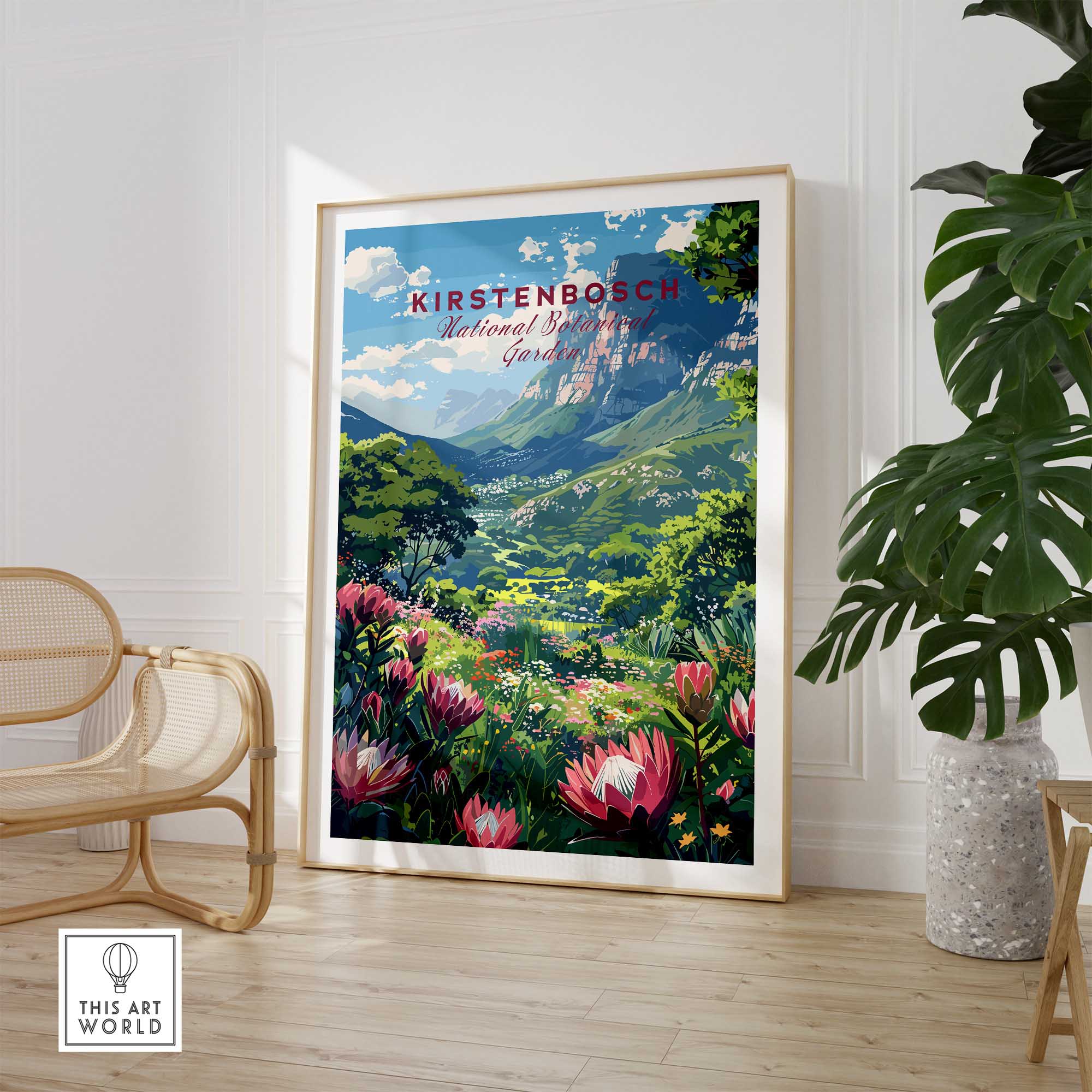 Kirstenbosch Botanical Gardens Print-This Art World