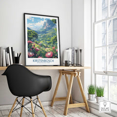 Kirstenbosch Travel Poster-This Art World