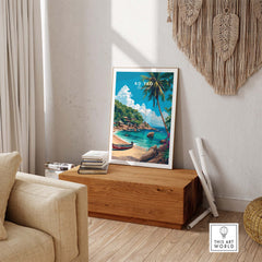 Ko Tao Travel Poster part of our best collection or travel posters and prints - This Art World
