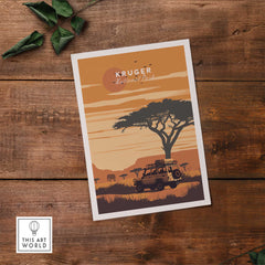 Kruger National Park Poster-This Art World