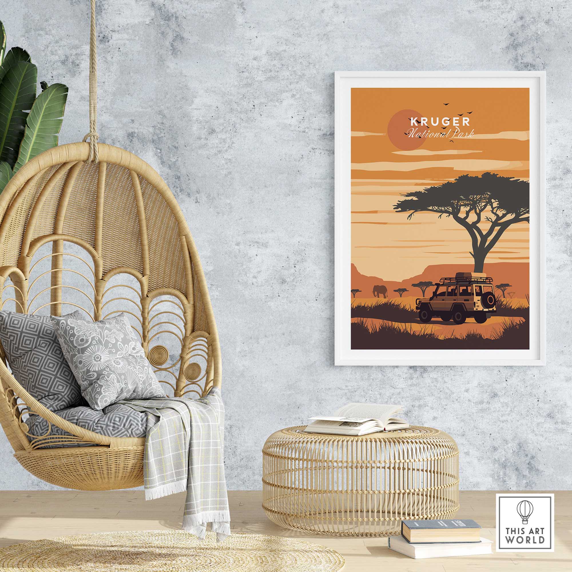 Kruger National Park Poster-This Art World