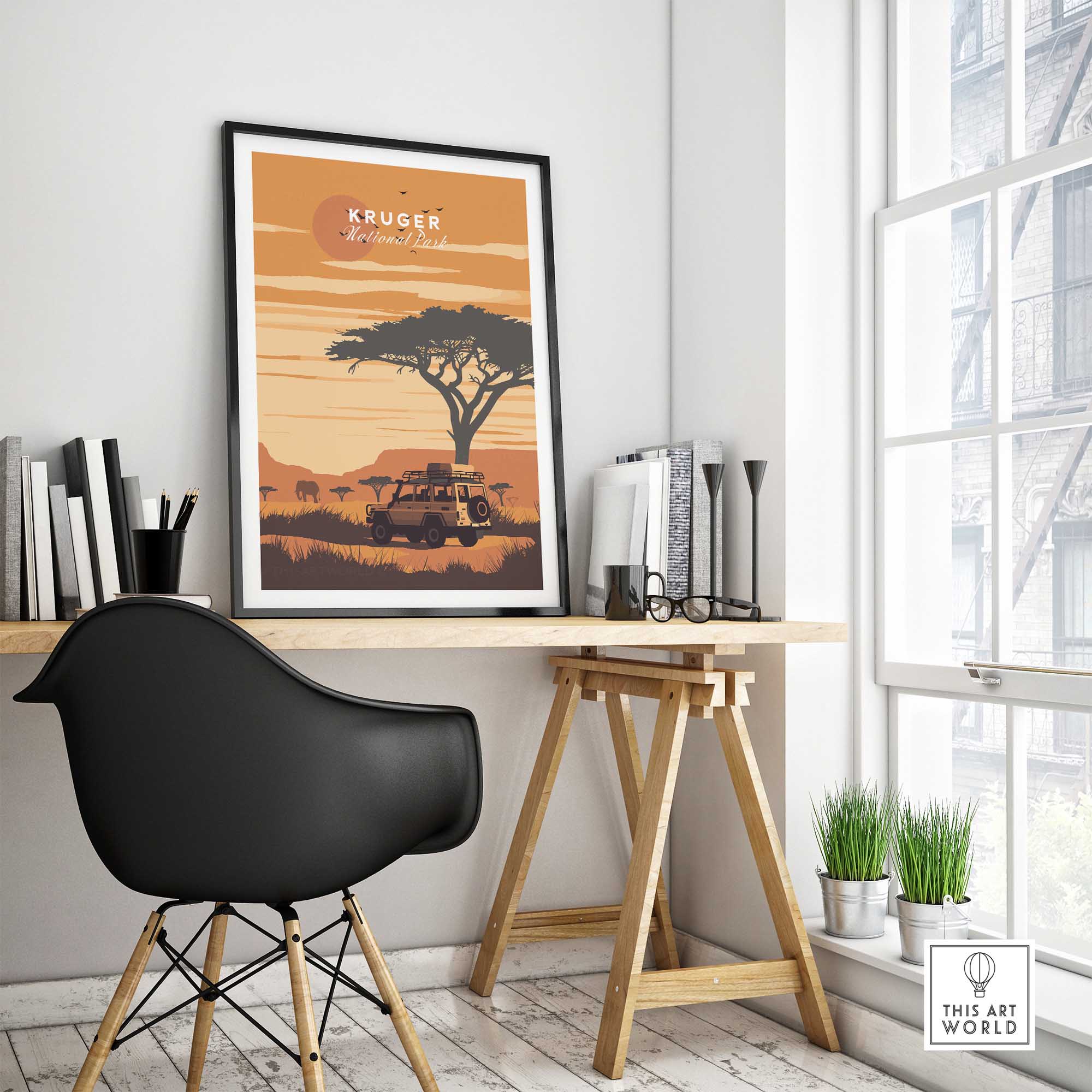 Kruger National Park Poster-This Art World