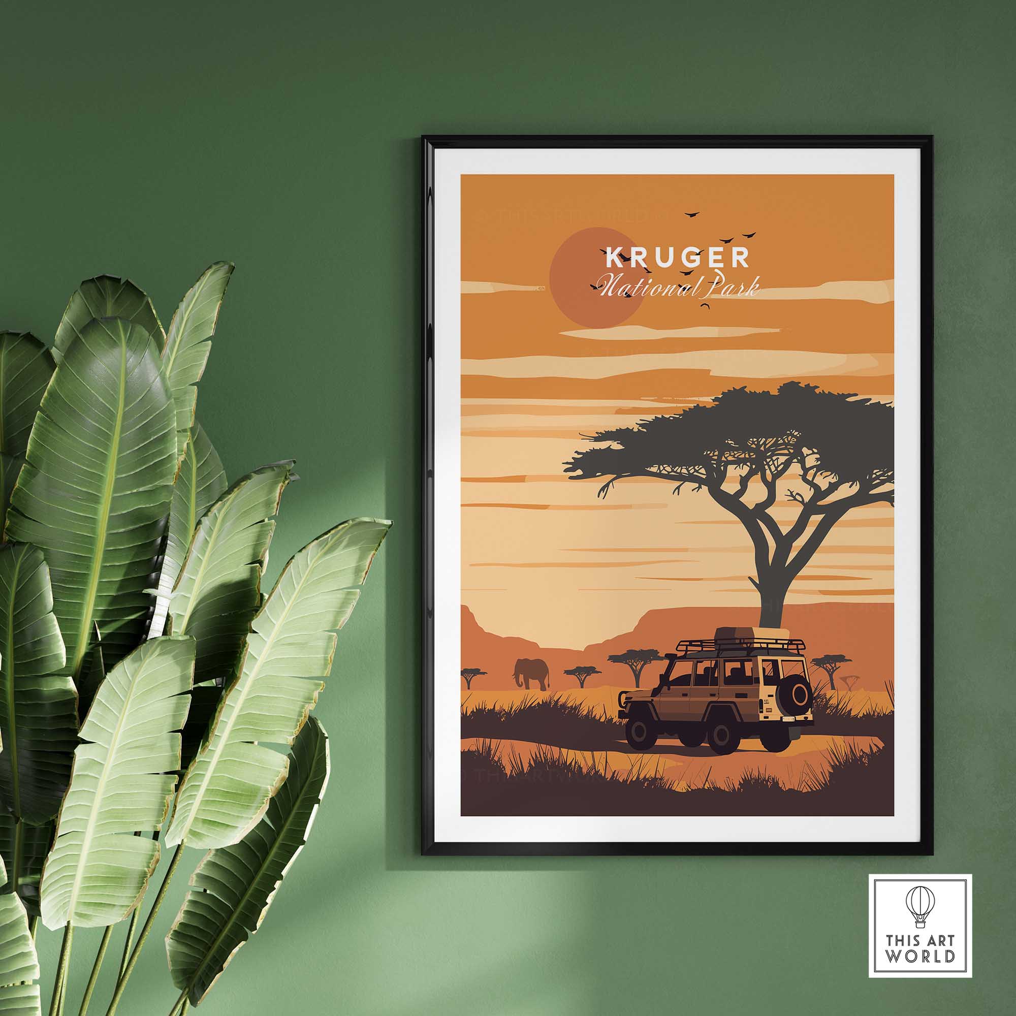 Kruger National Park Poster-This Art World